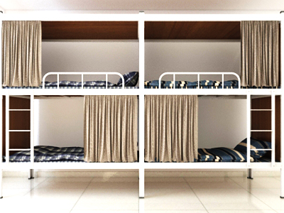 鐵制雙層床 鐵制雙層床