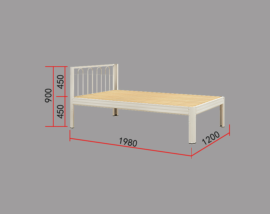 宿舍上下鋪鐵床尺寸示意圖 宿舍上下鋪鐵床尺寸示意圖