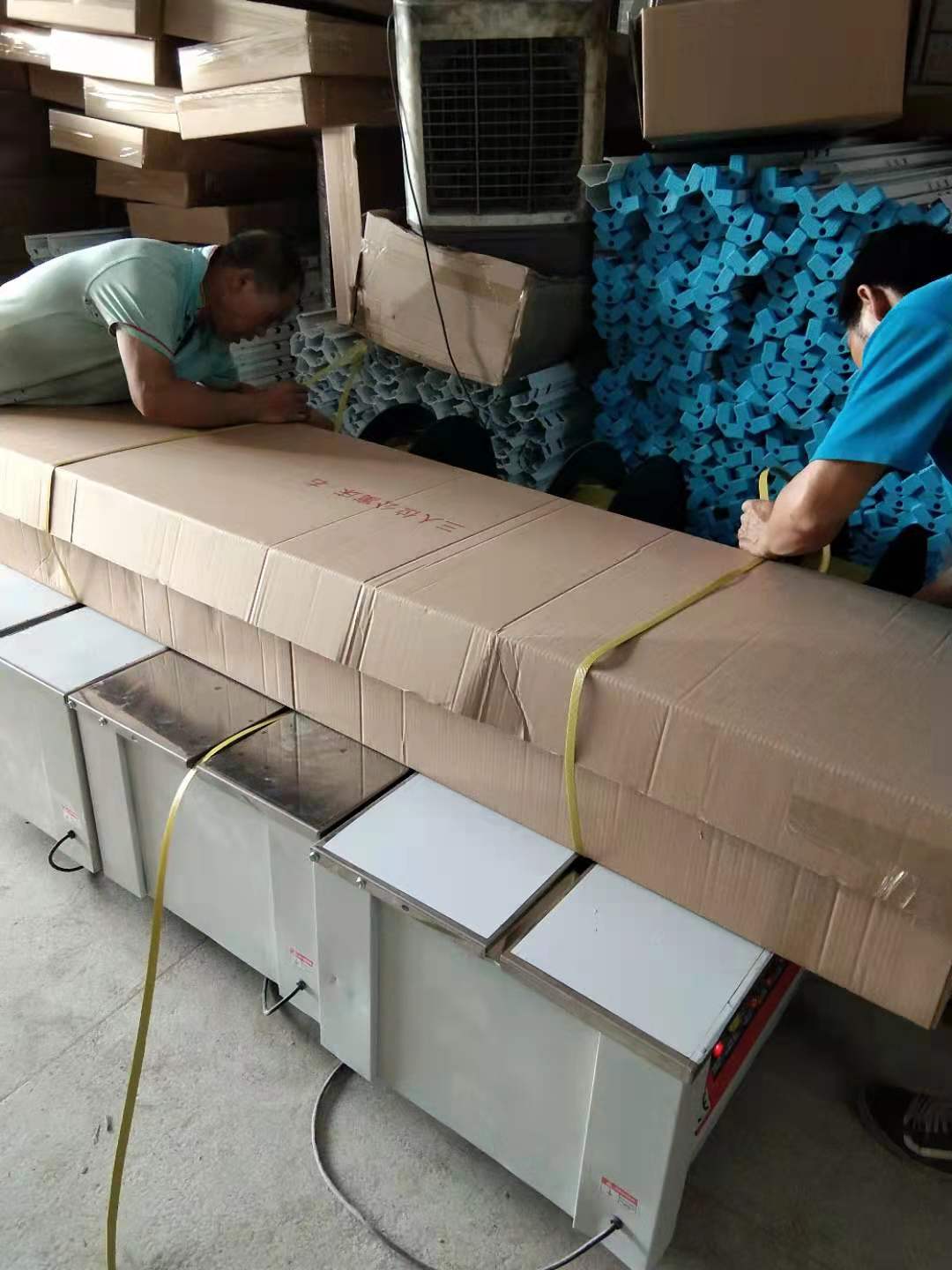 怎樣包裝雙層鐵床出貨？