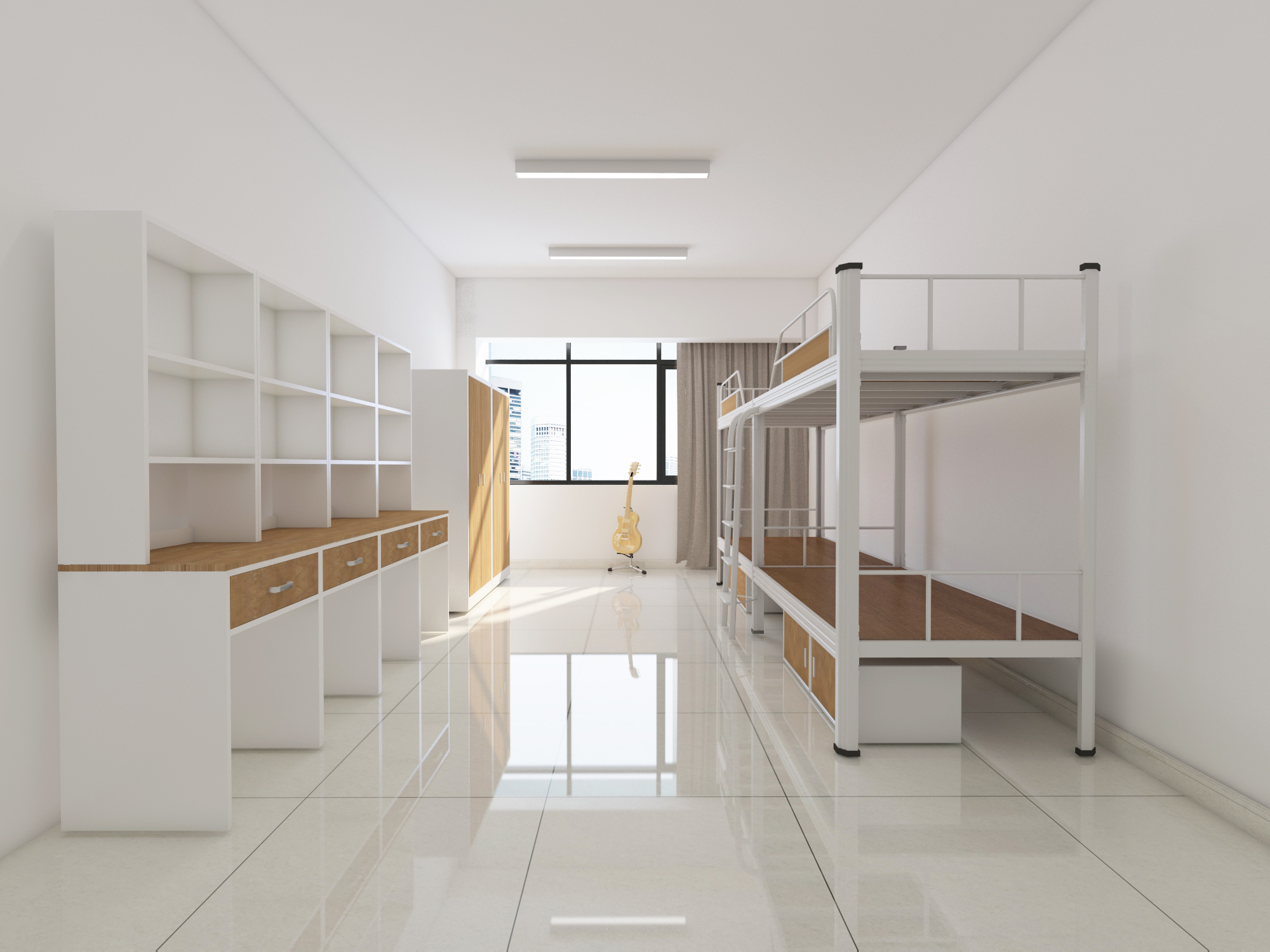 大學(xué)宿舍上下鋪鐵床尺寸示意圖 大學(xué)宿舍上下鋪鐵床尺寸示意圖