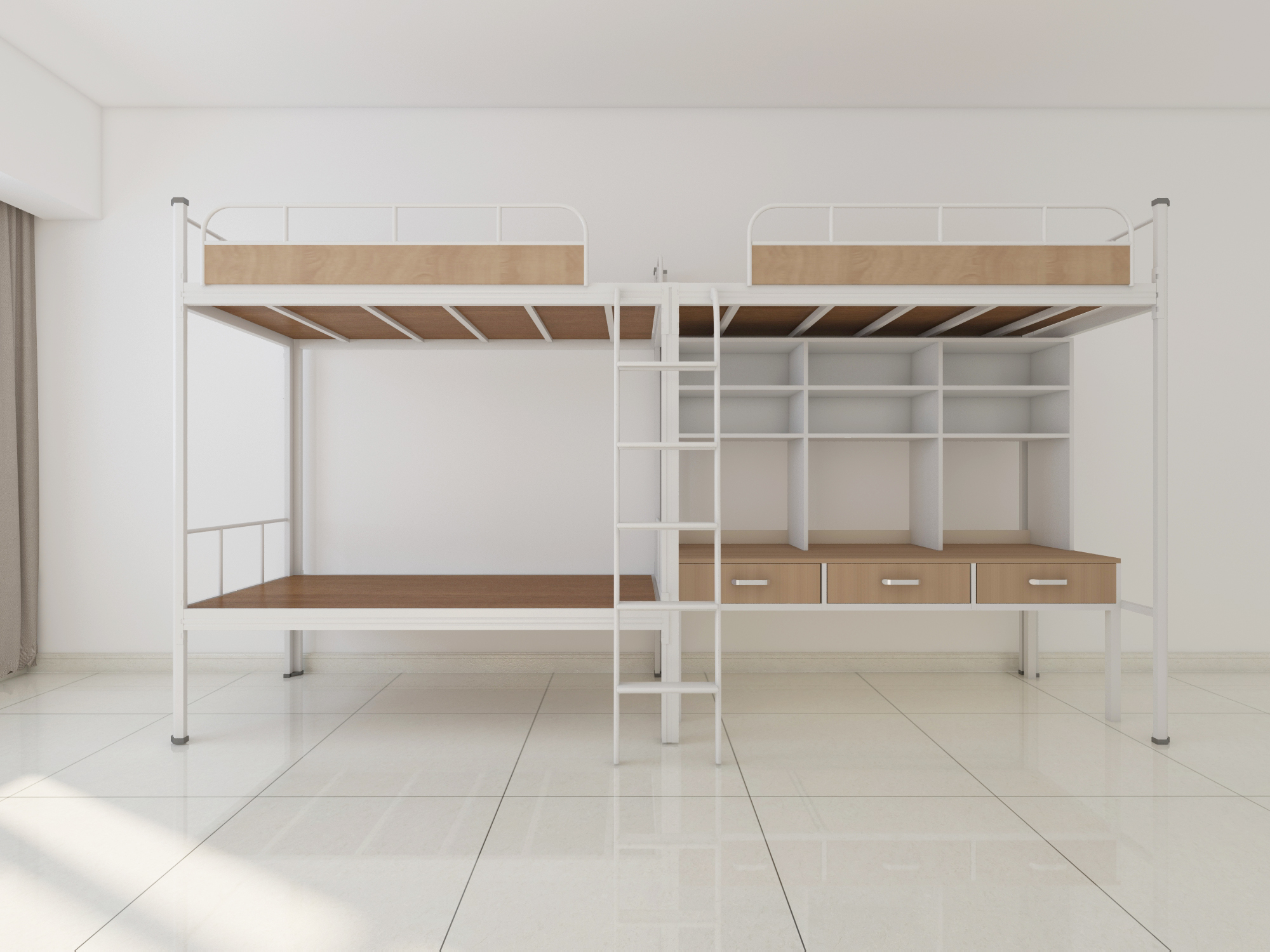 學(xué)校學(xué)生宿舍公寓床的尺寸及功能 學(xué)校學(xué)生宿舍公寓床的尺寸及功能