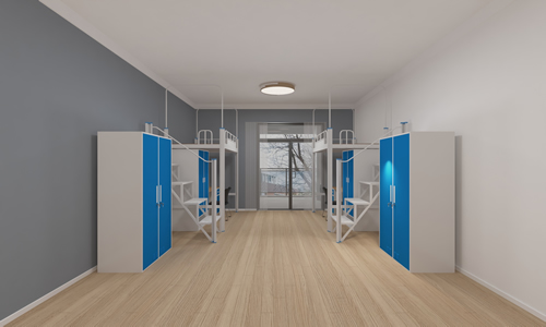 這幾個雙層鐵床大受學(xué)生們喜愛！